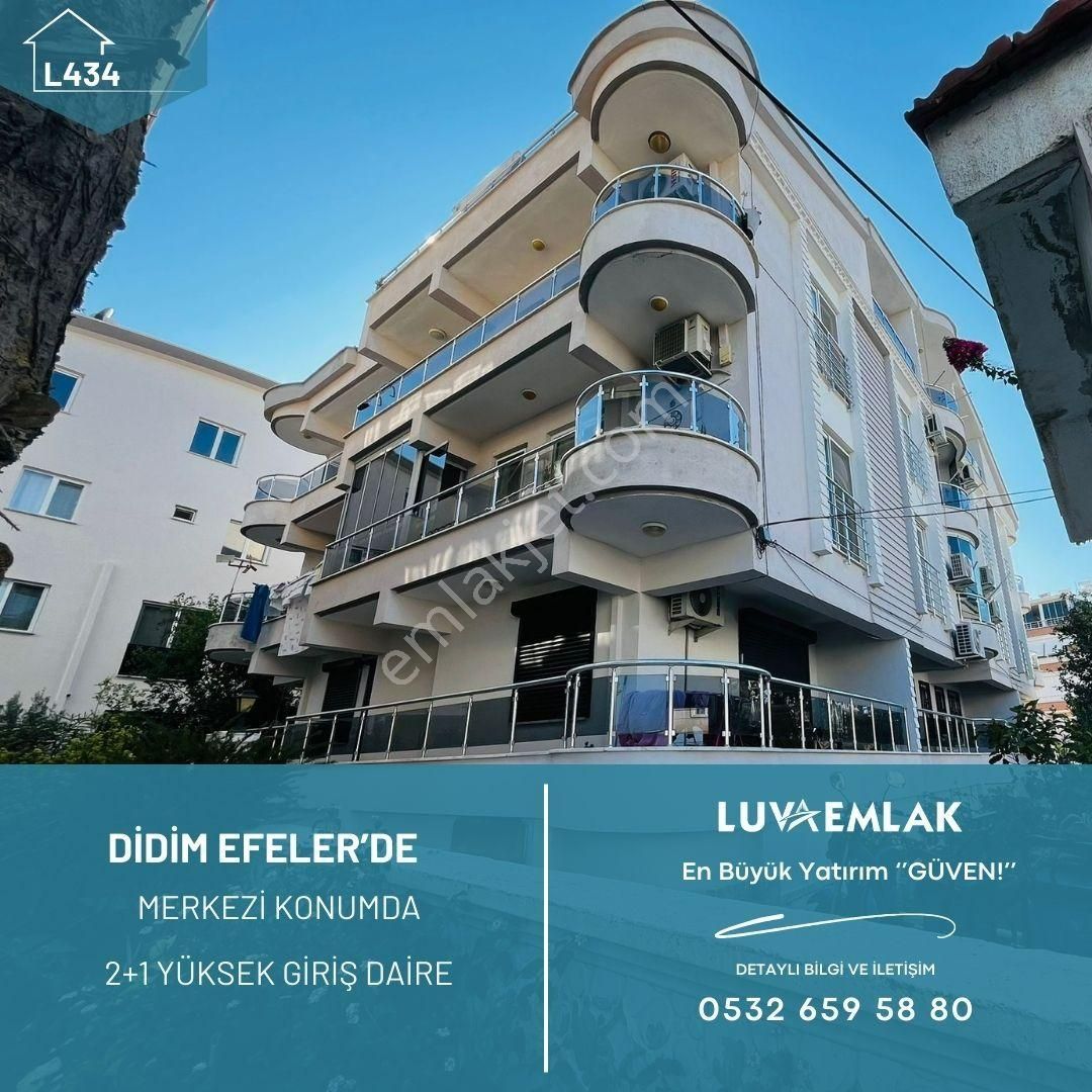 Didim Efeler'de Merkezi Konumda Masrafsız 2+1 Eşyalı Daire