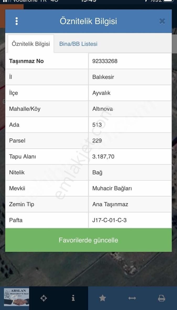 Satılık. İmar Sınırında Bağ - Görsel 2