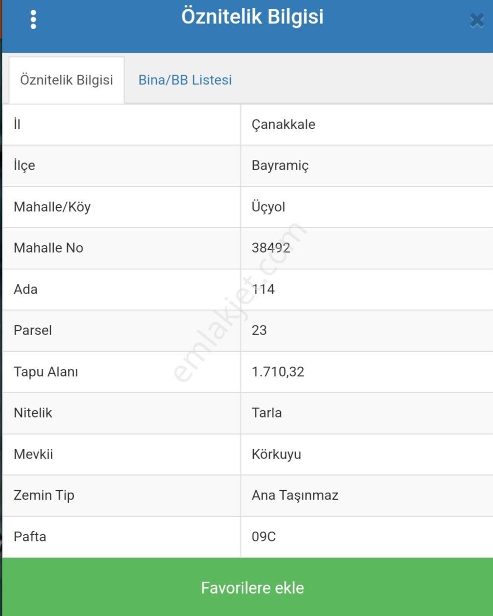Kazdağları Eteklerinde Çanakkale Bayramiç Müstakil İmarlı Arsa - Görsel 7