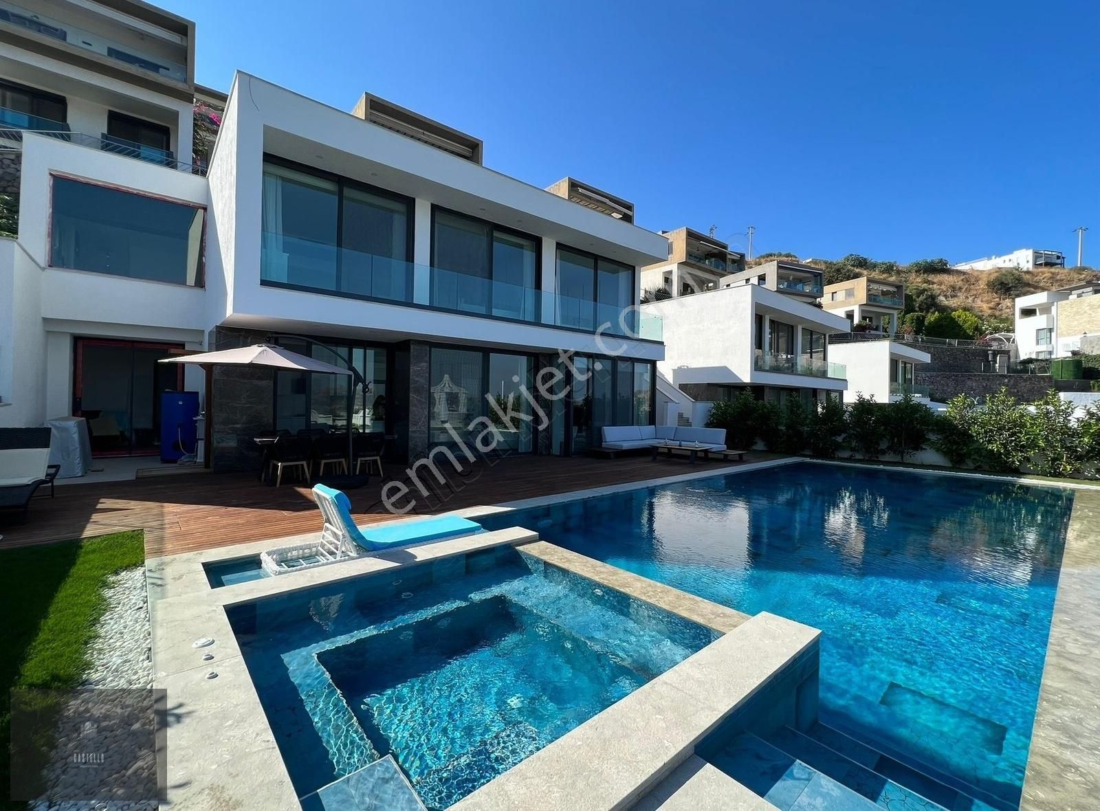 Bodrum Gündoğan Satılık Villa Bodrum Gündoğan Kapanmaz Deniz Manzaralı Villa