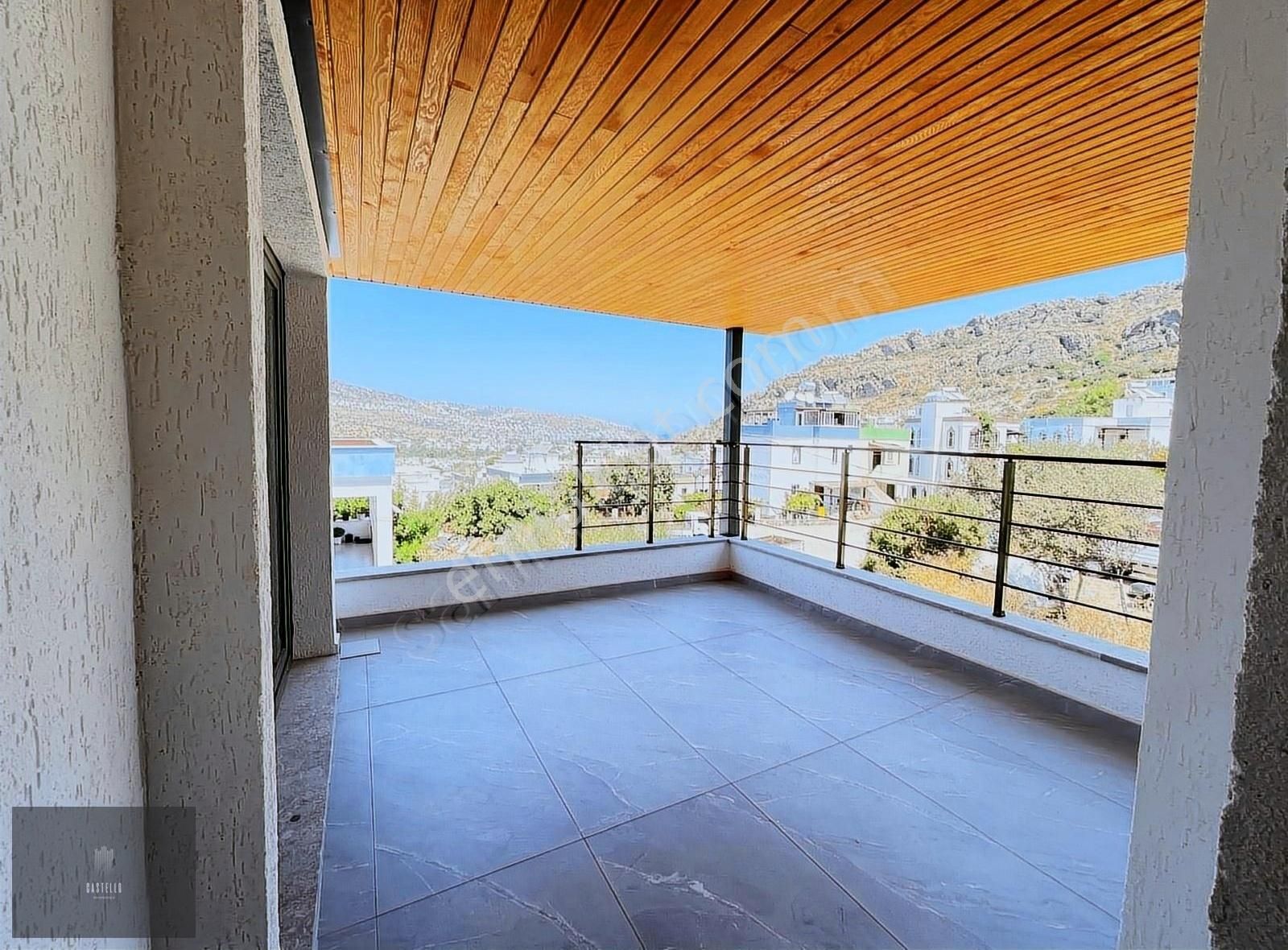 Bodrum Gündoğan'da Deniz Manzaralı 3+1 Satılık Sıfır Villa - Görsel 27