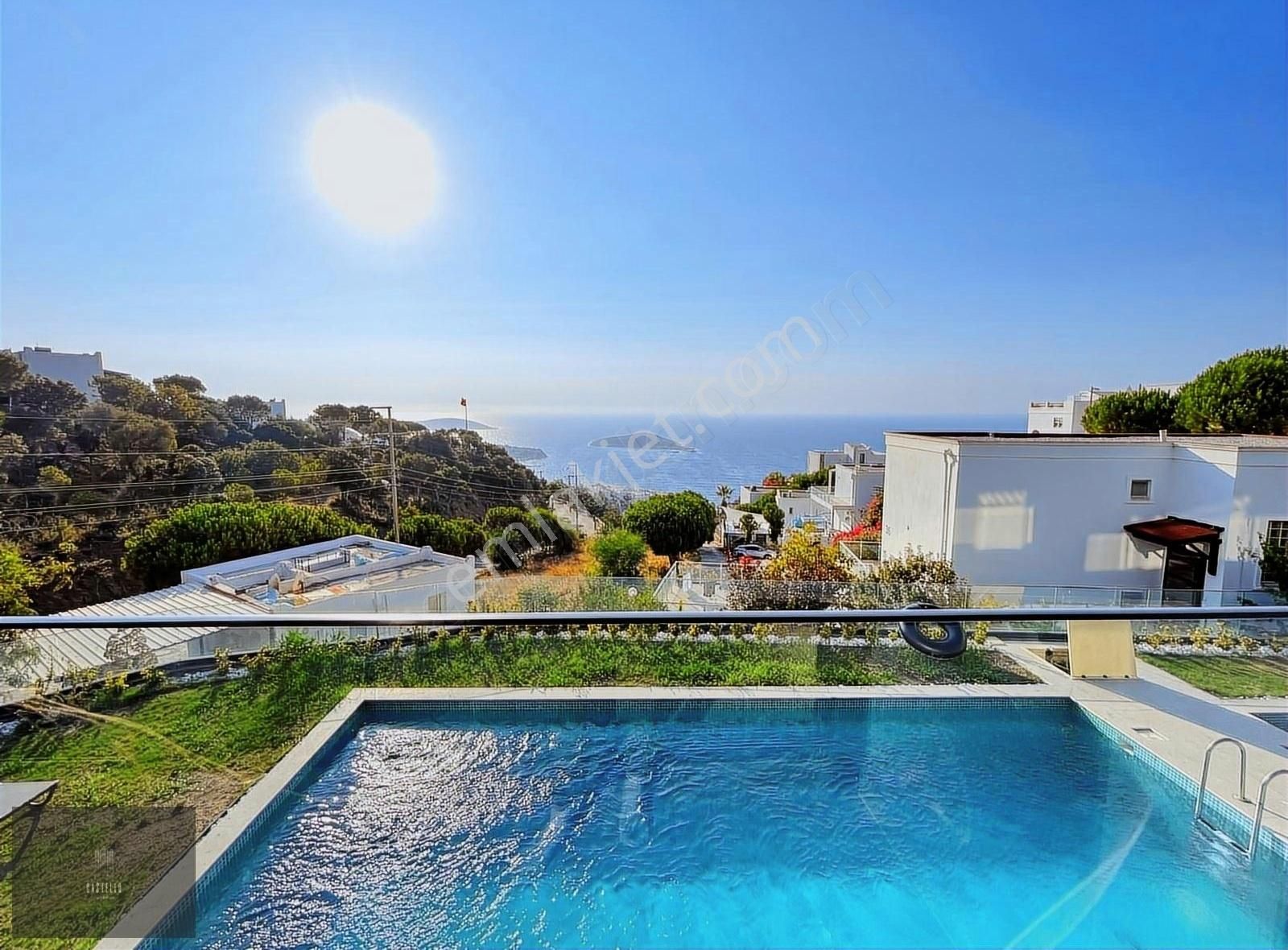 Bodrum Yalıkavak'ta Muhteşem Deniz Manzaralı 6+1 Kiralık Villa - Görsel 19