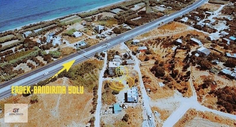 Bandırma Çalışkanlar Satılık Muhtelif Arsa Bandırma Çalışkanlarda 268m2 Deniz Manzaralı Satılık Arazi