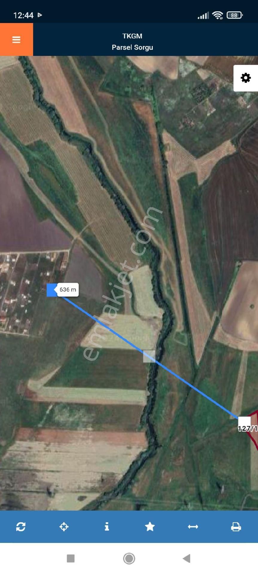 Çatalca Nakkaşta Mükemmel Konumda Satılık Tarla - Görsel 3