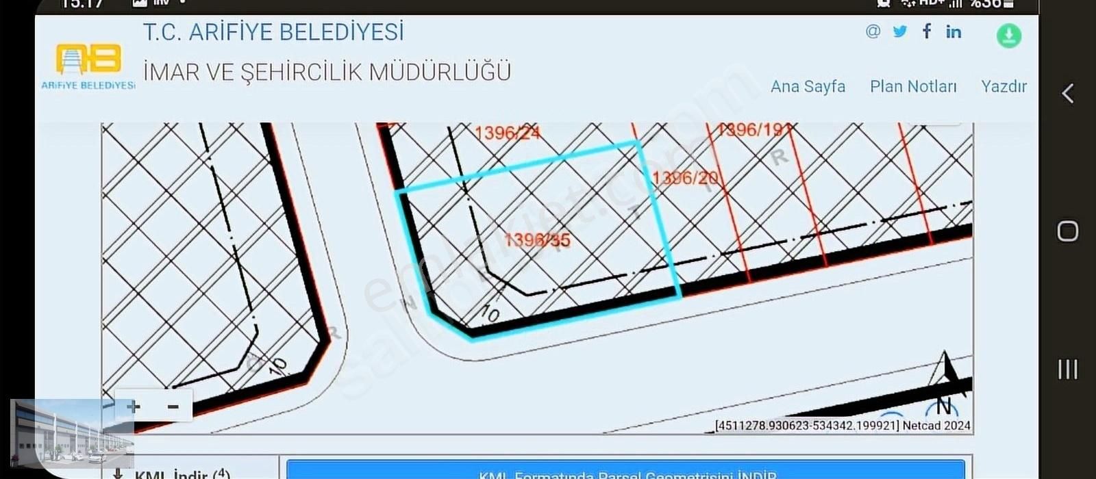 Arifiye Hanlı Sakarya Satılık Dükkan & Mağaza Arifiye Hanlı Sanayi İçi Cadde Üzeri Sıfır İşyeri