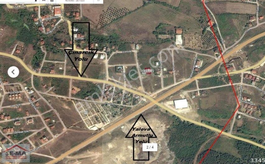 Çınarcık'ta Deniz Manzaralı Villalık Arsa - Görsel 3