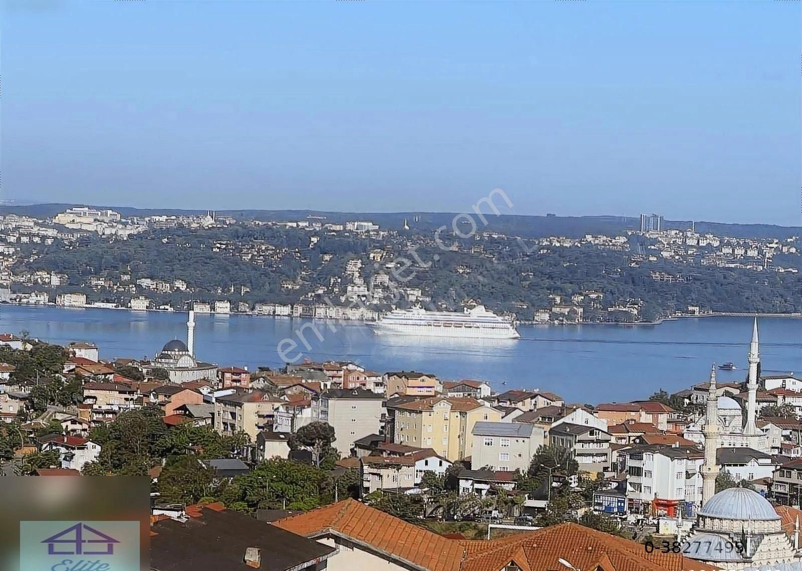 Beykoz Soğuksu Satılık Daire ELİTE'DEN BUTİK SİTEDE BOĞAZ MANZARALI ÇATI DUBLEKSİ