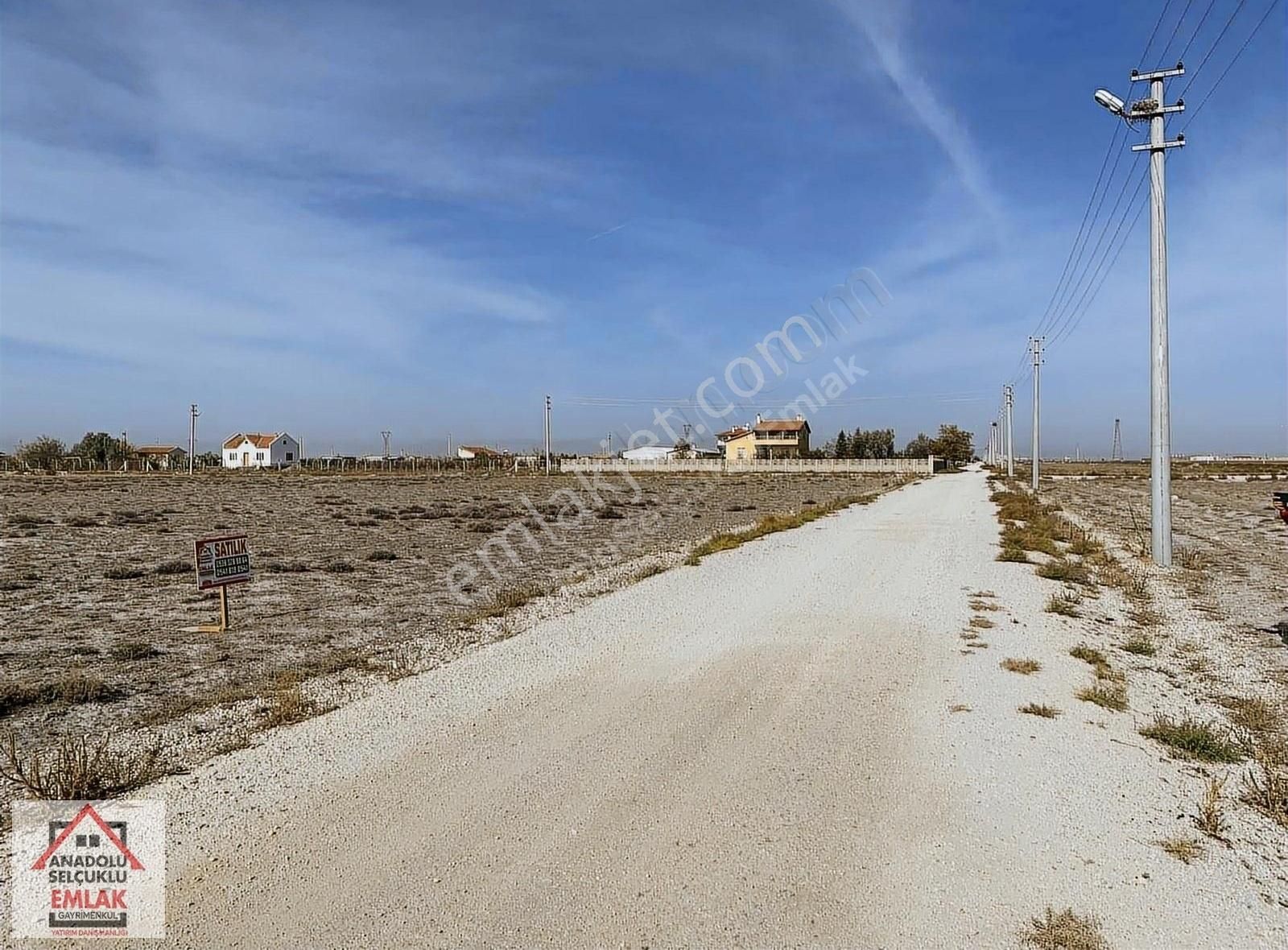 Karatay Şatır Satılık Konut İmarlı Anadolu Selçuklu Emlaktan Şatır Asfaltına Cephe 1975m2 Arsa