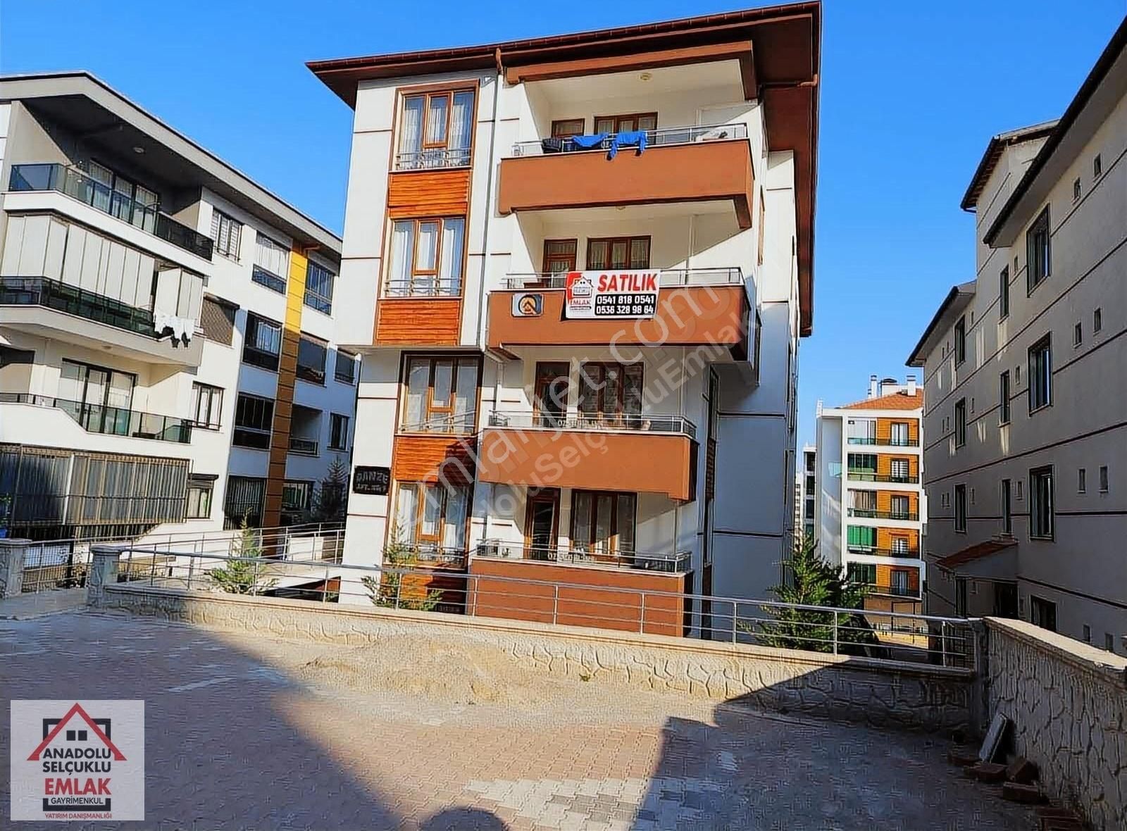 Selçuklu Yazır Satılık Daire Anadolu Selçuklu Emlaktan Kanyon Park Yakını Satlık 3+1 Daireler