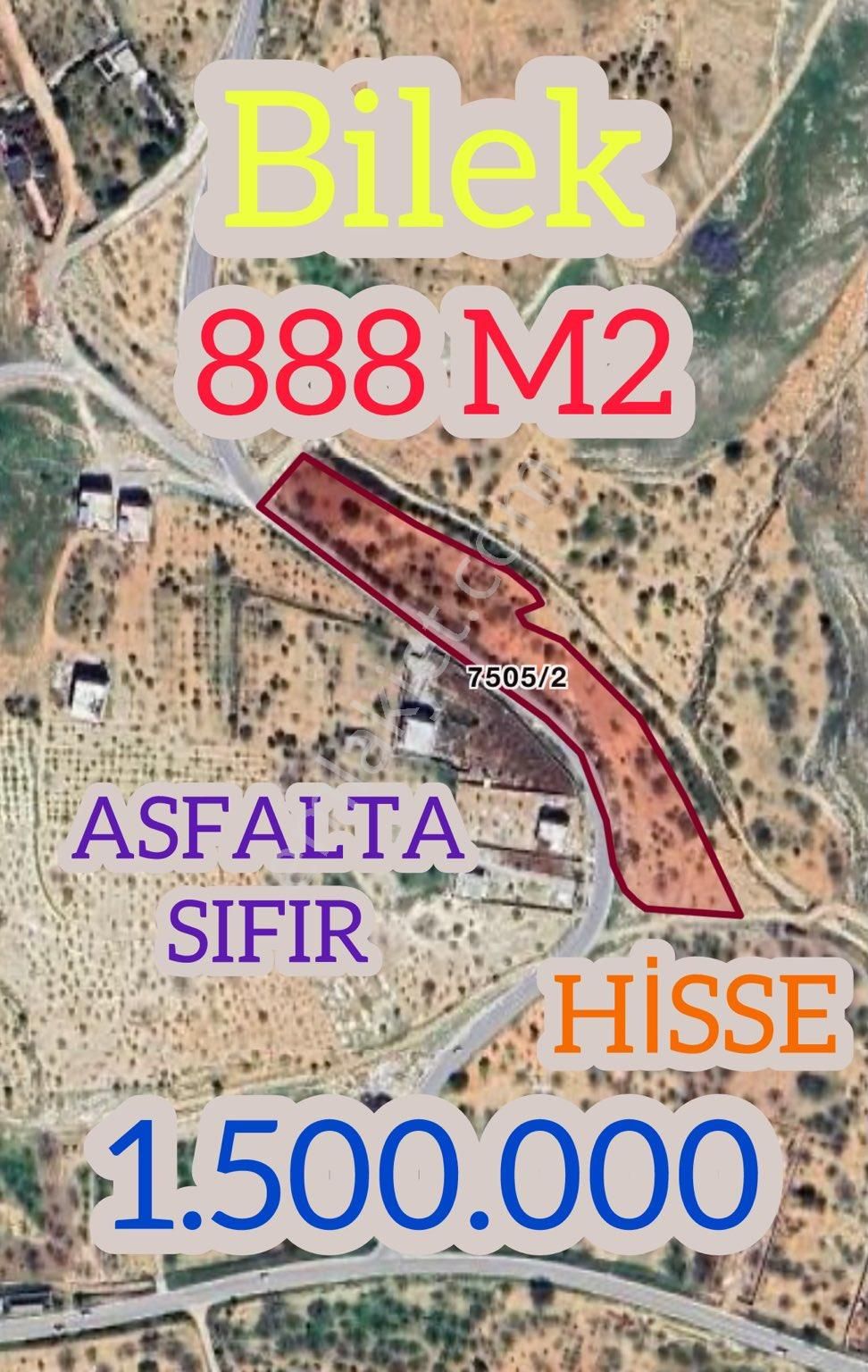 Şehitkamil Bilek Satılık Tarla ✅GAZİANTEP ✅BİLEKT ✅ASFALTA SIFIR ✅ADA:7505 ✅PARSEL:2 ✅BAĞ EVLİK ARAZİ HİSSESİ YERİ BELLİ ✅888 M2 ✅