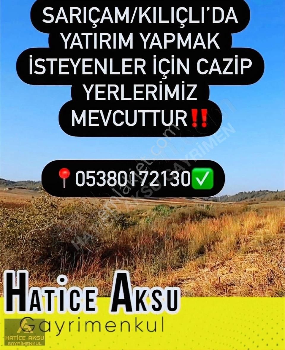 Sarıçam Kılıçlı Satılık Tarla Hatice Aksudan İmarın İçinde 667 Metre Cazip Fiyata