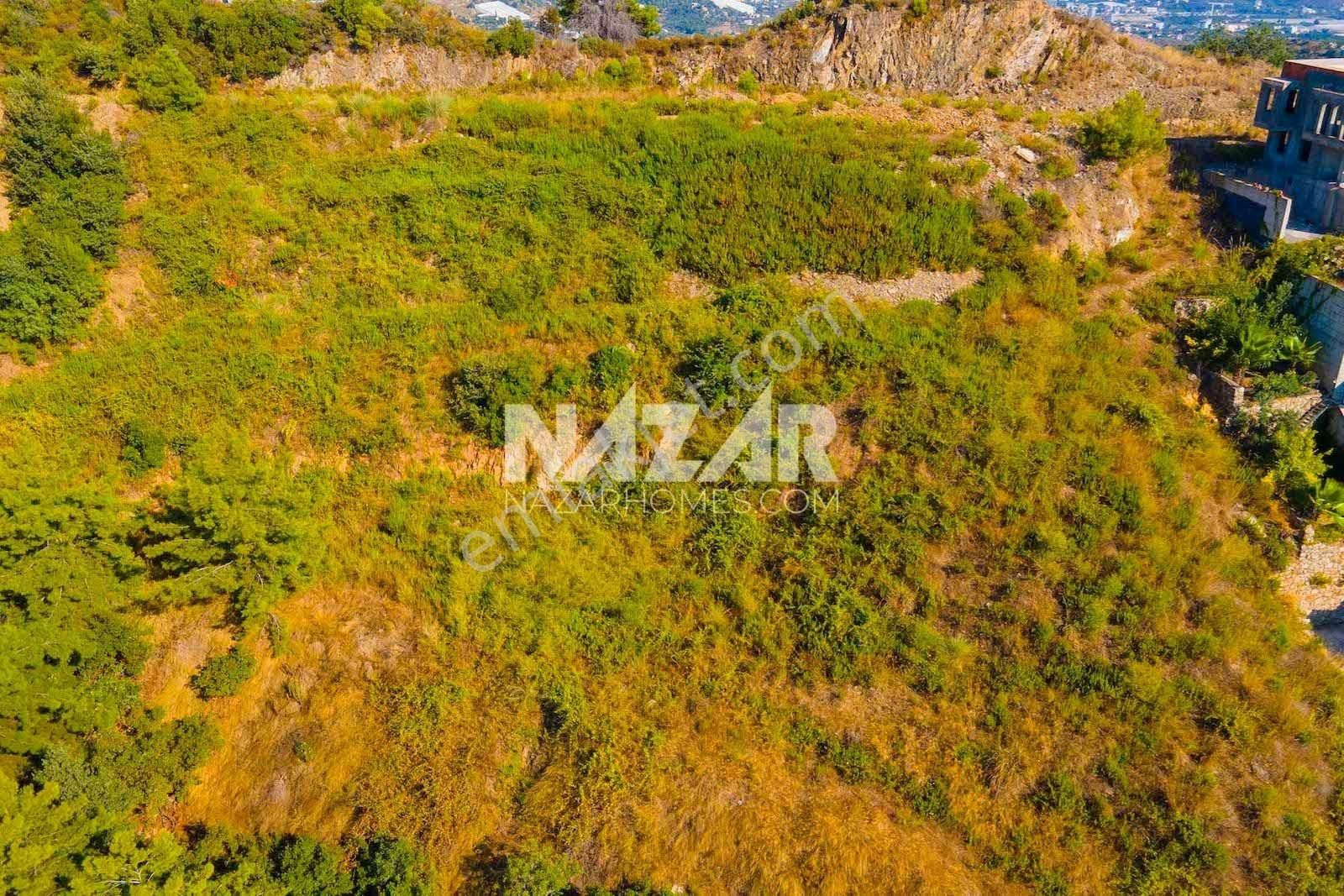 Alanya Kargıcak’ta Satılık İmarlı Deniz Manzaralı 3.281 M² Arsa