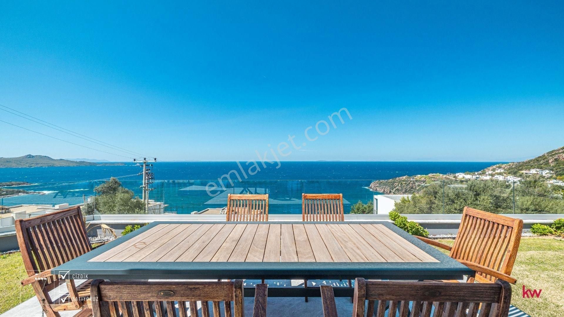 Bodrum Dirmil Satılık Villa Gökçebel Almia Evleri 3+1 Tek Kat Flat Villa