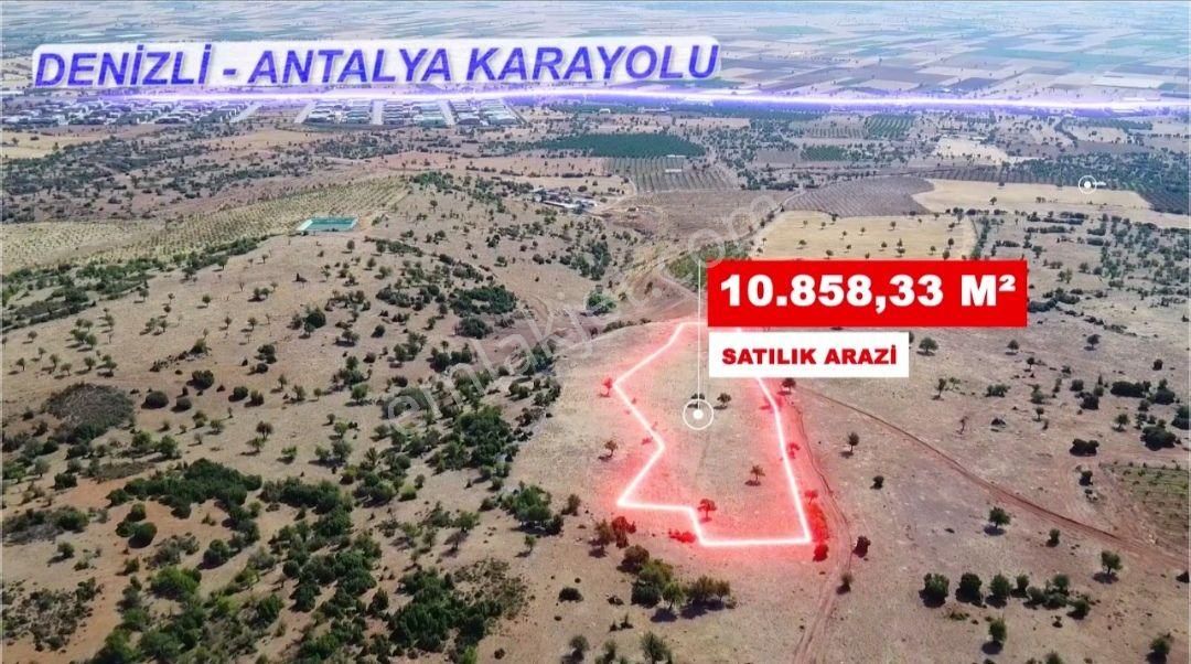 Serinhisar Şair Eşref Satılık Arazi Denizli/serinhisar'da 10.858 M2 Satılık Arazi