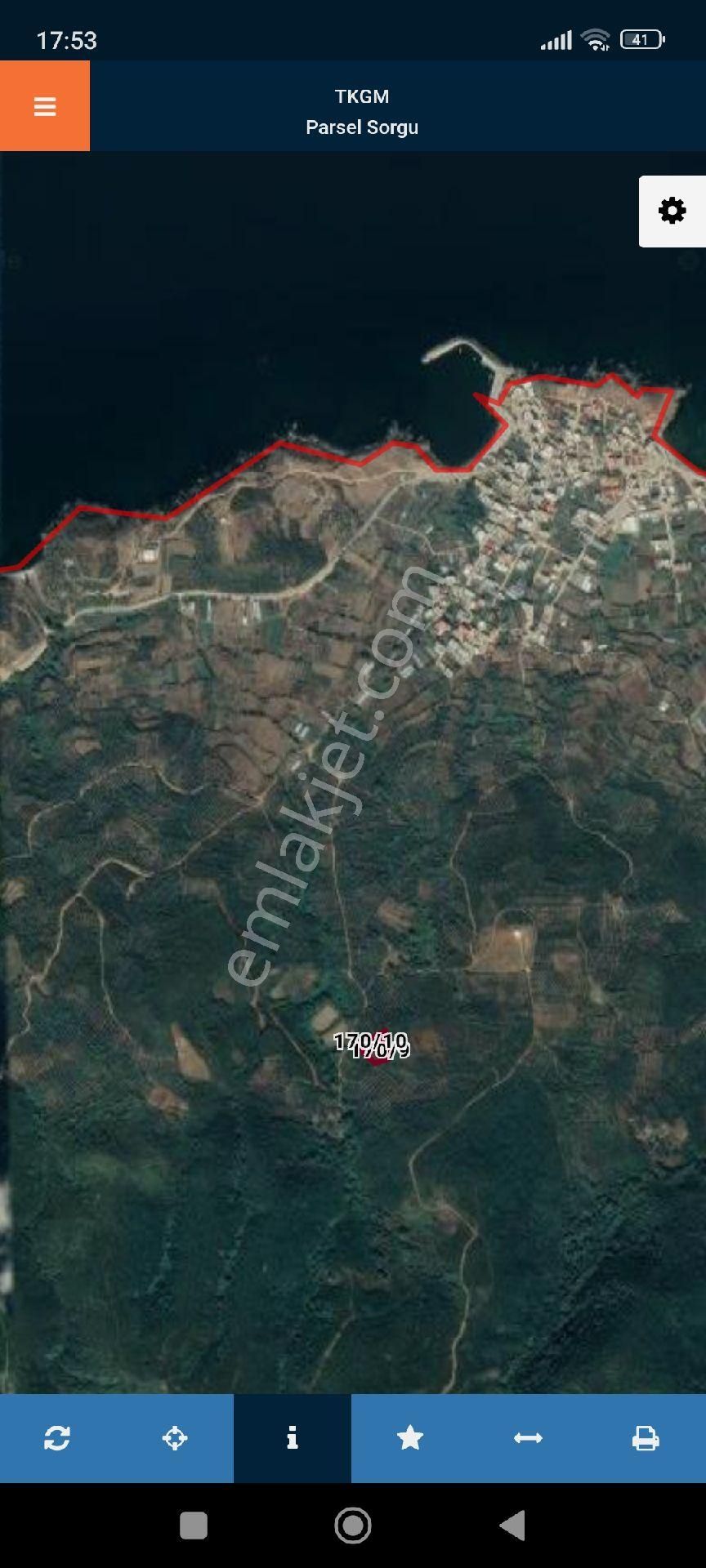 Bandırma Yenice Satılık Zeytinlik Deniz Manzaralı Zeytinlik