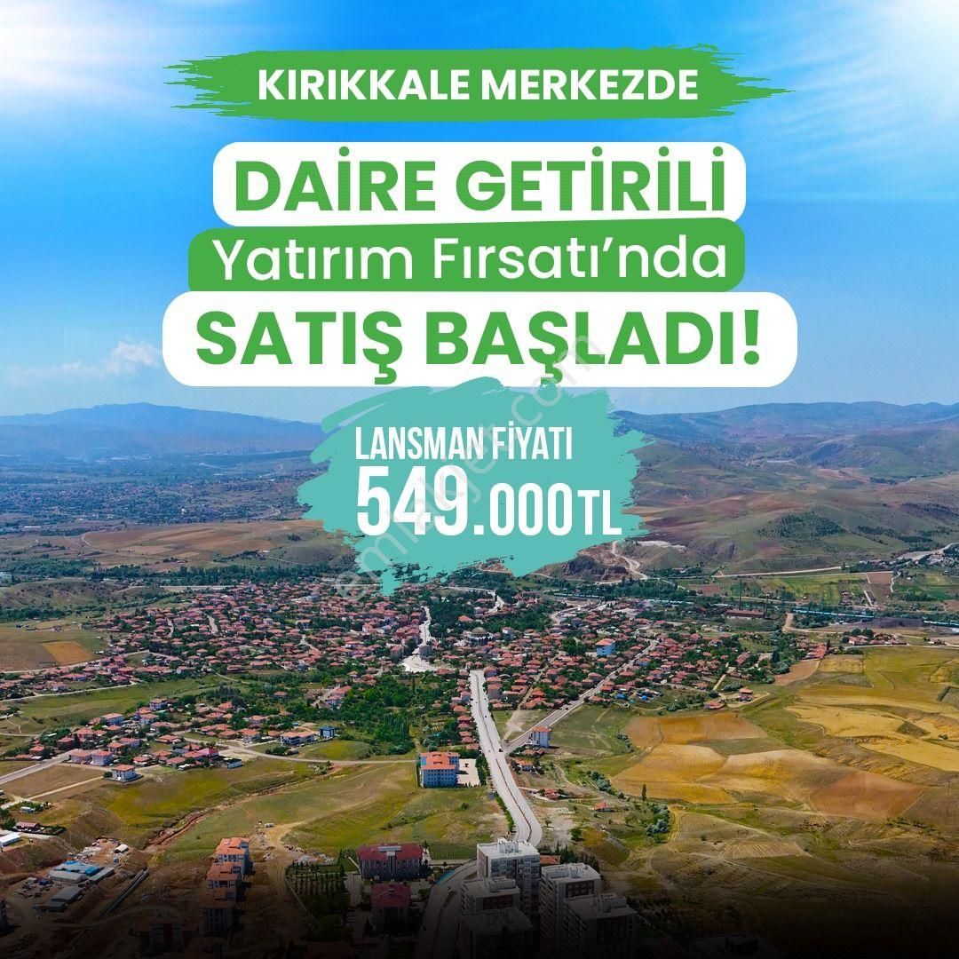 Yahşihan Yeşil Vadi Satılık Daire  KIRIKKALE'DE DAİRE GETİRİLİ YATIRIM