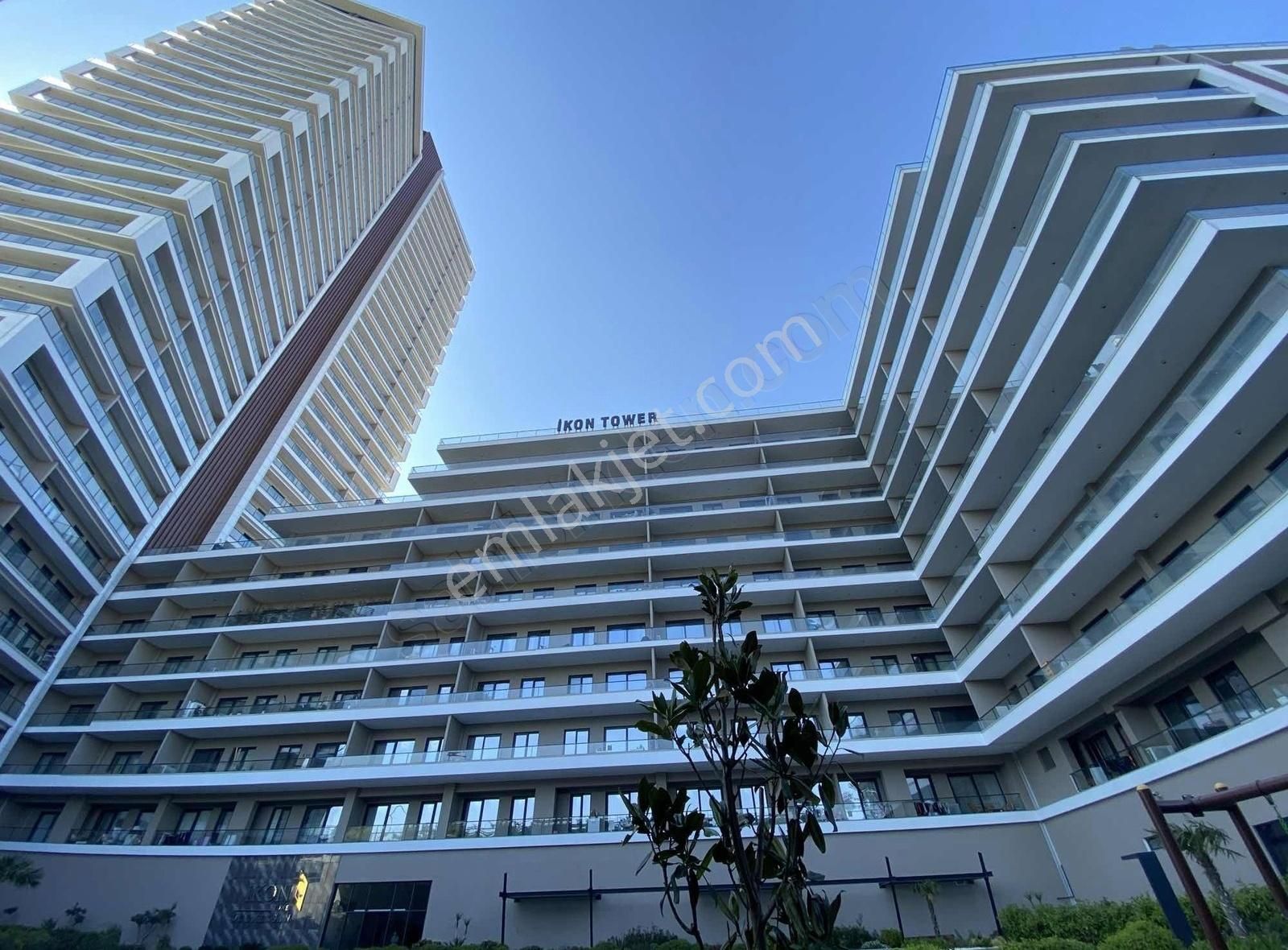 Bornova Yeşilova Satılık Daire BORNOVA İKON TOWER 30.KAT MOBİLYALI KİRACISIZ SATILIK 2+1 DAİRE