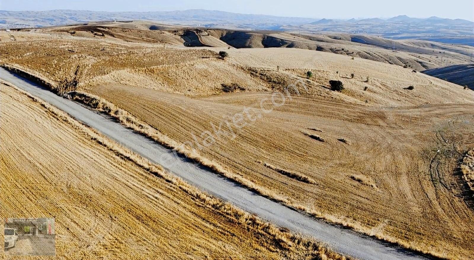 Akyurt Teberik Satılık Tarla TEBERİK TE YOL KENARI TARLA