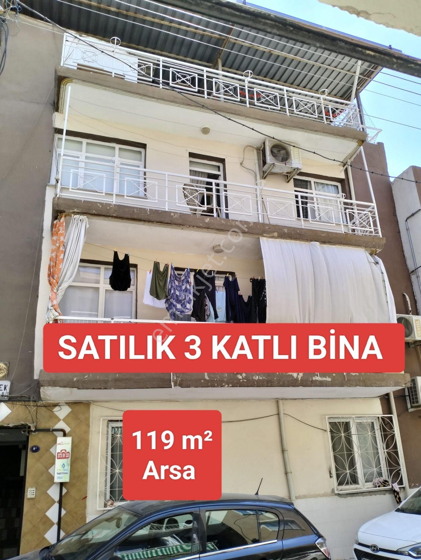 Buca Fırat Satılık Bina  YEŞİLBAĞLAR-FIRAT ARASINDA 119 M2 ARSA VE 3 KAT+ TERAS DOĞALGAZLI BİNA