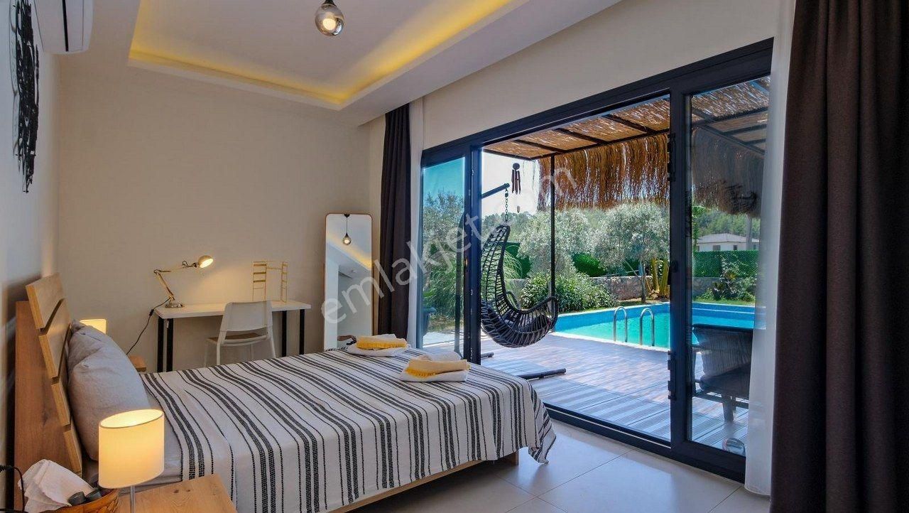 Fethiye İnlice'de Kiralık(günlük) 2+1 Havuzlu Villa (mera-156) - Görsel 21