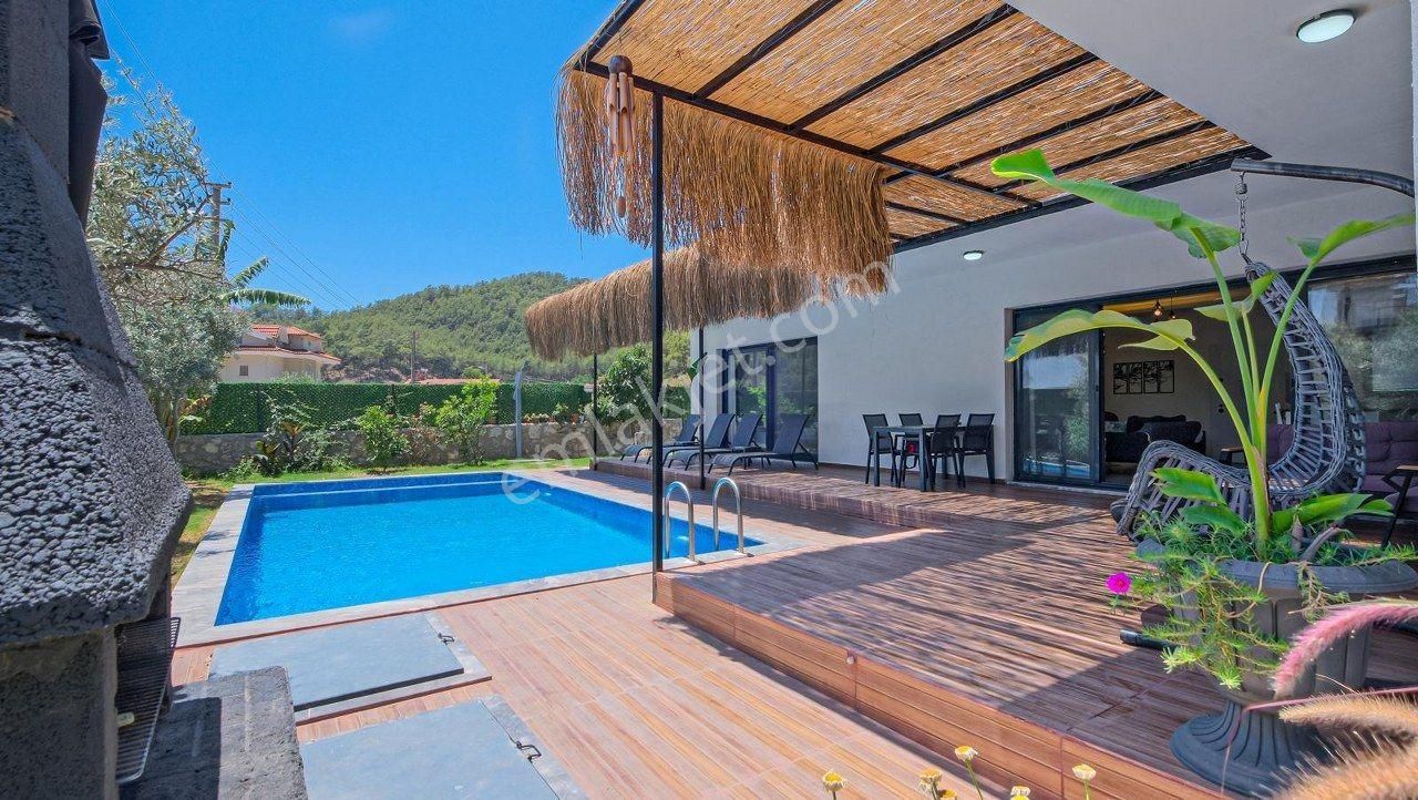 Fethiye İnlice'de Kiralık(günlük) 2+1 Havuzlu Villa (mera-156) - Görsel 7