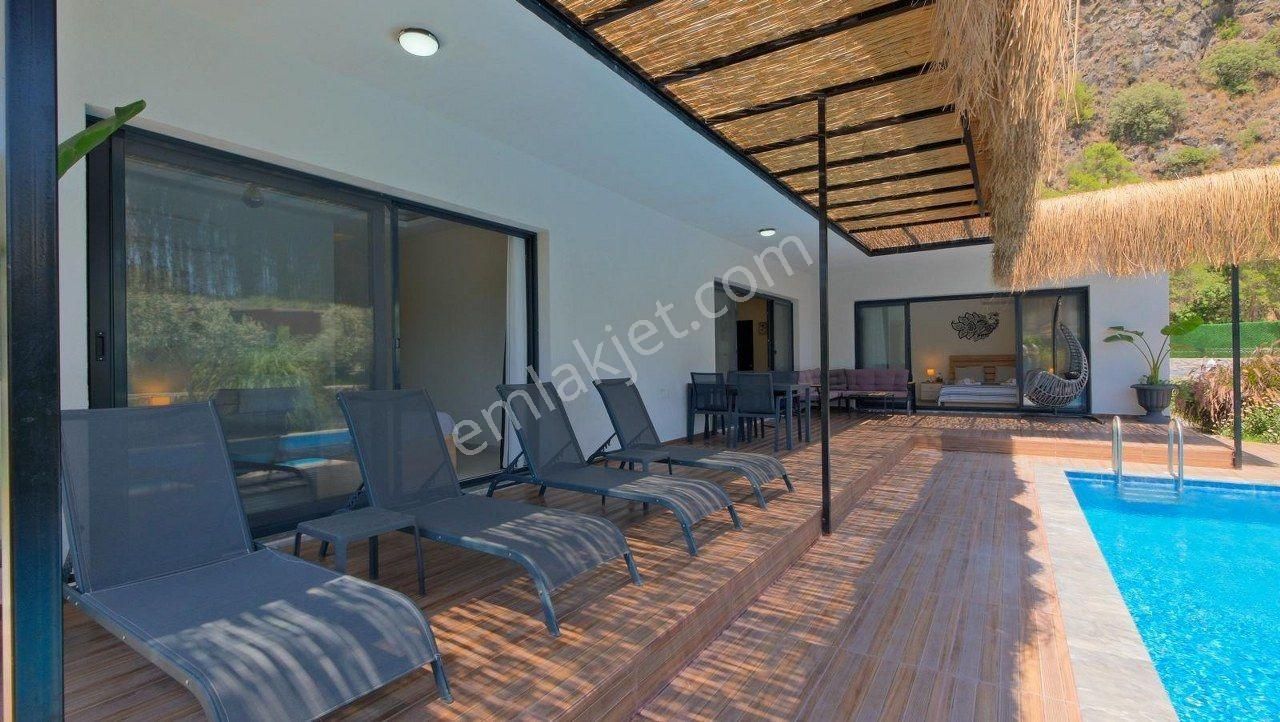 Fethiye İnlice'de Kiralık(günlük) 2+1 Havuzlu Villa (mera-156) - Görsel 9
