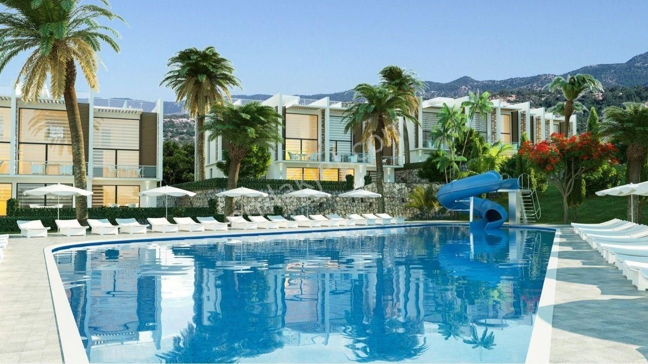 Kıbrıs Girne'de Idyll Projesinde 1+1 Satılık Daire