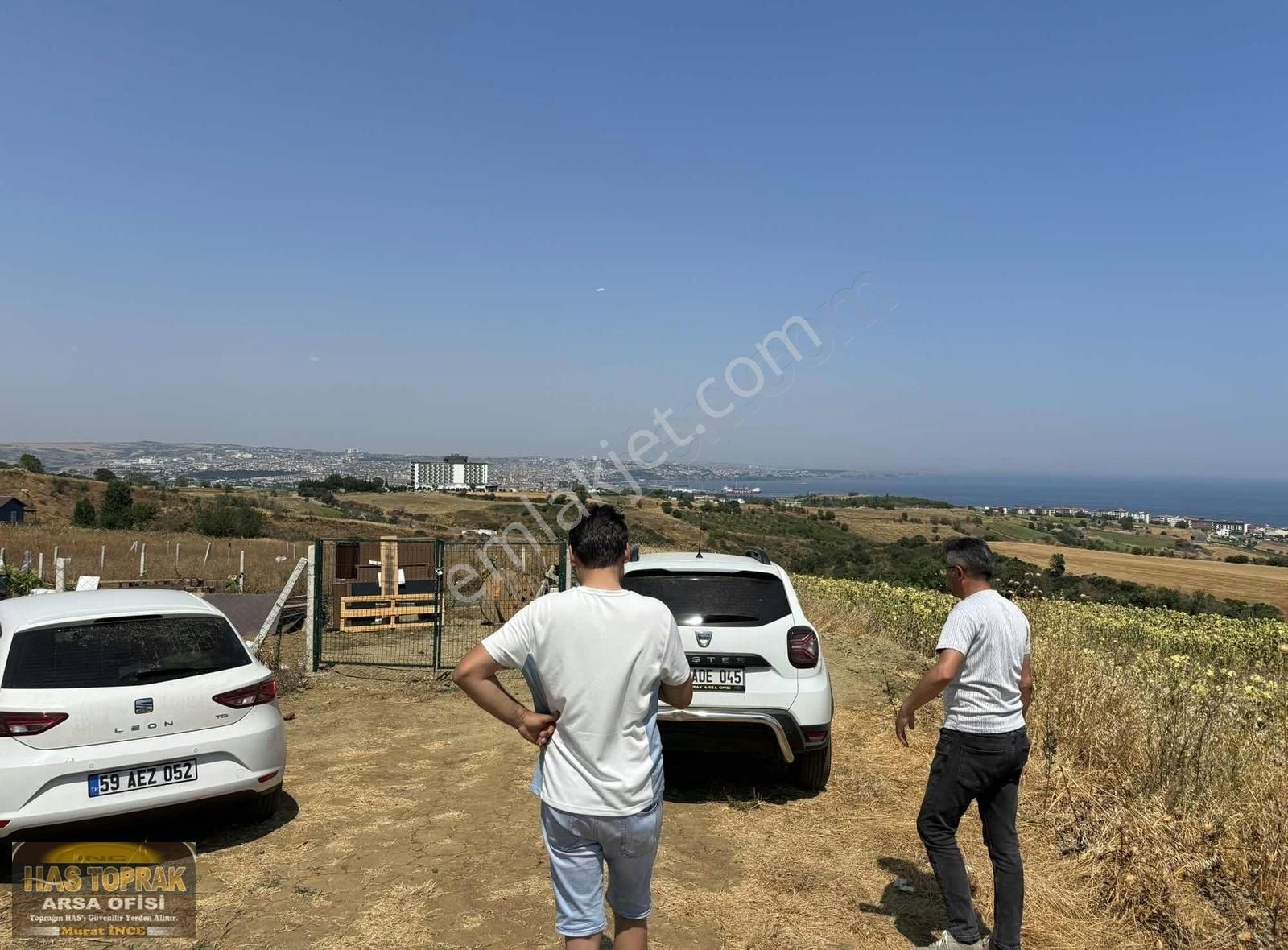 Süleymanpaşa Topağaç Satılık Konut İmarlı İMARLI DENİZ MANZARALI TEL ÖRGÜ İÇİNDE