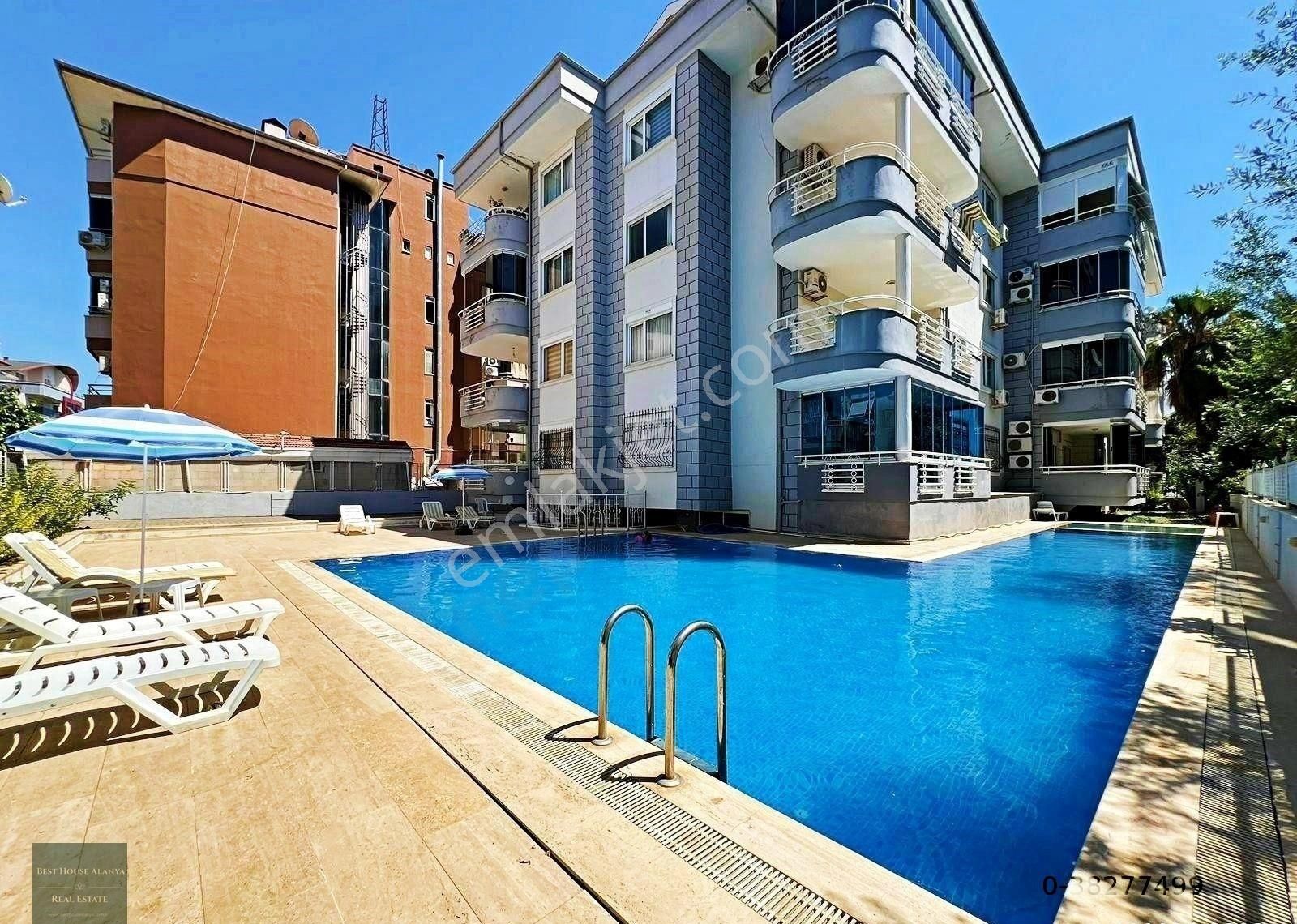 Alanya Cumhuriyet Satılık Daire ALANYA OBA'DA 1+1 SATILIK HAVUZLU SİTE İÇERİSİNDE DAİRE