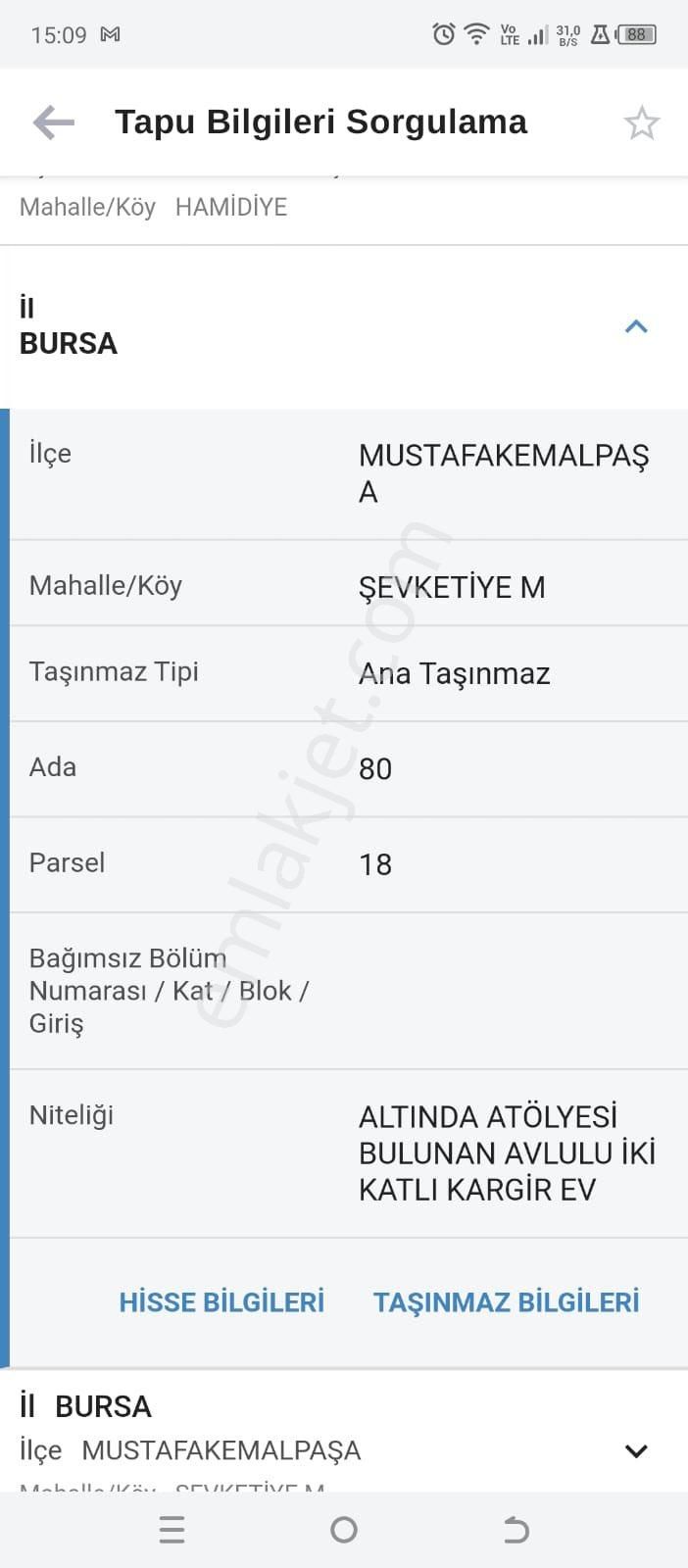 Bursa Mustafakemalpaşa Şevketiye Mahallesinde Ticari+konut İmarlı Satılık Arsa - Görsel 10