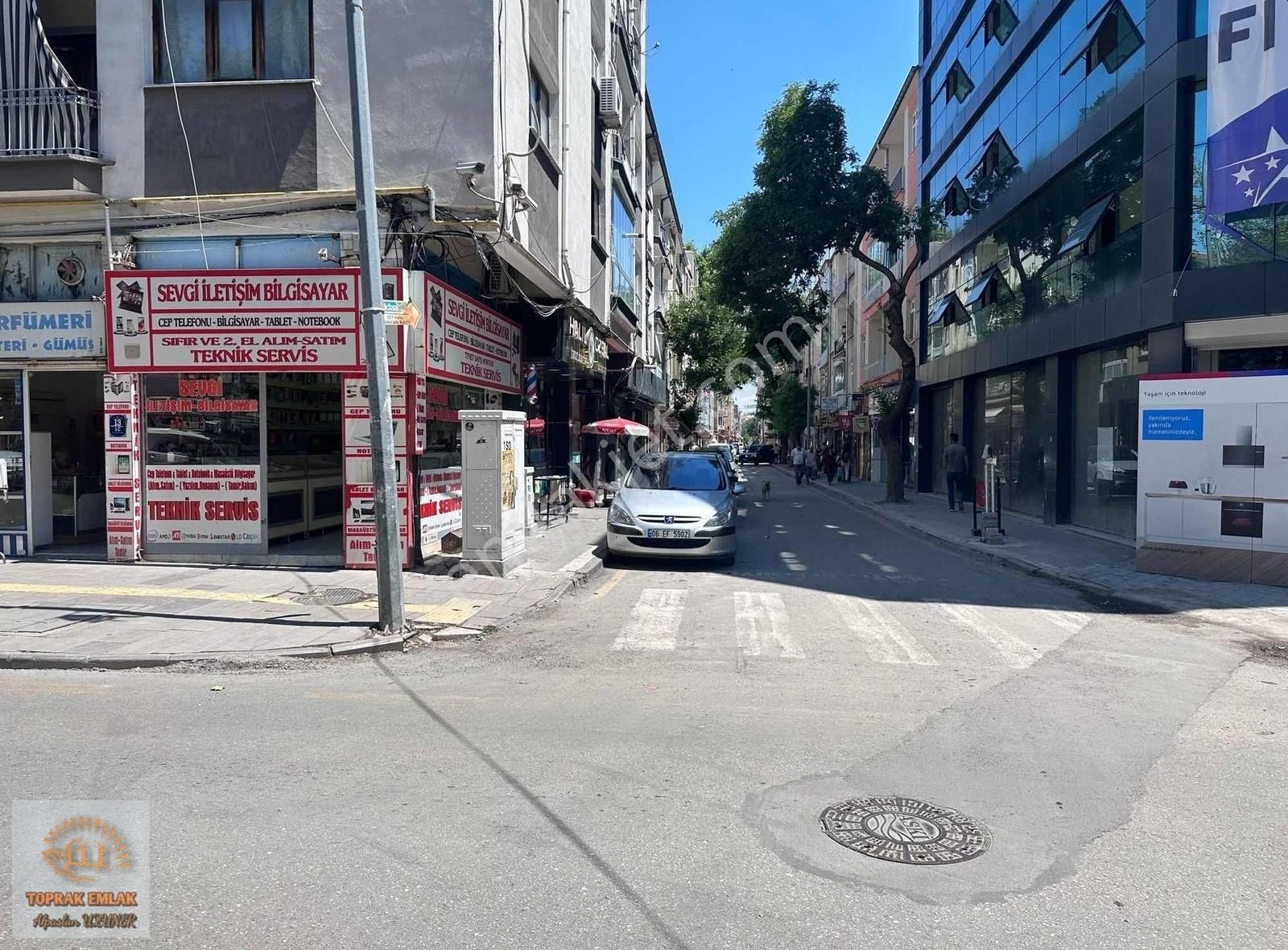 Polatlı Cumhuriyet Satılık Dükkan & Mağaza TOPRAK EMLAKTAN POLATLI TURAN CADDESİ SATILIK KÖŞEBAŞI DÜKKAN