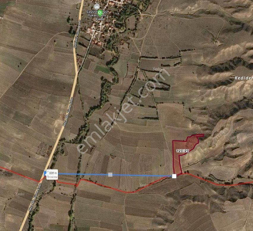 Dinar Çayüstü Köyü Yakını Yatırımlık Tek Tapu Arazi - Görsel 6