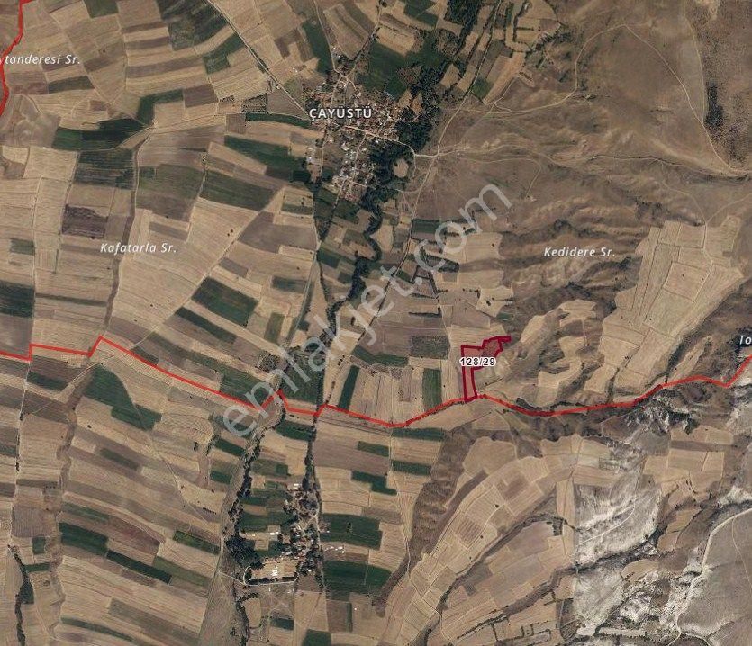 Dinar Çayüstü Köyü Yakını Yatırımlık Tek Tapu Arazi - Görsel 3