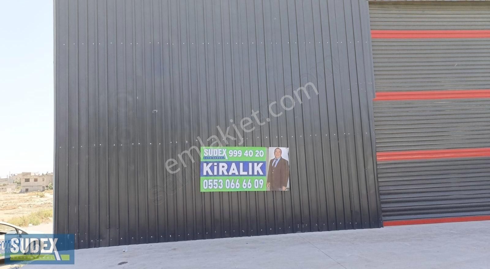 Akdeniz Karaduvar Kiralık Atölye Çay Mahallesinde D-400 Cepheli Kiralık Depo