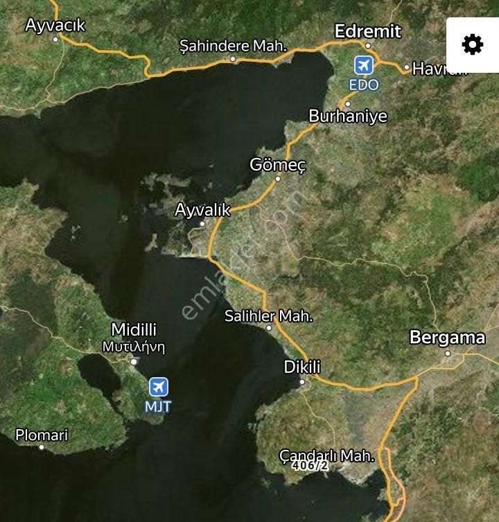 Dikili Çandarlıda Deniz Manzaralı Fırsat Arsa