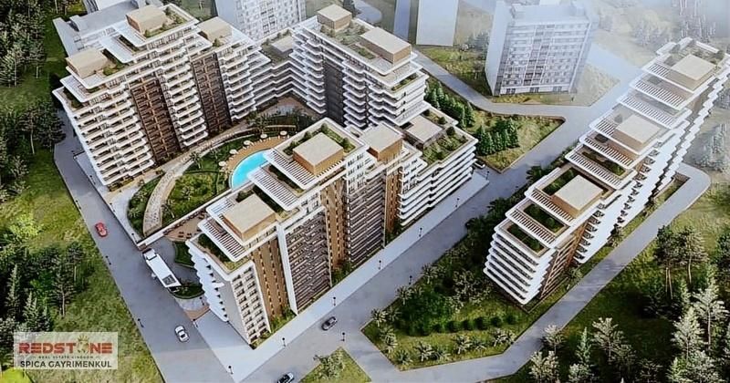 Karabağlar Uzundere Satılık Daire İBB UZUNDERE NEWTOWN 2+1 KAPALI MTFK PEYZAJ