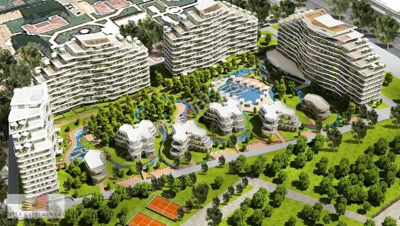 Pendik Harmandere Satılık Daire  Viaport Karşısı Houses Suites 5+1Şerefiye Teraslı Dublex Satılık