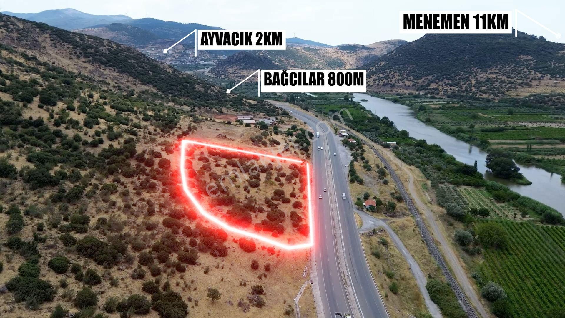 Menemen Bağcılar Satılık Tarla  SEVİNÇ YÖRÜK EMLAK'TAN SATILIK ARAZİ NE YAPMAK İSTERSEN YAP....