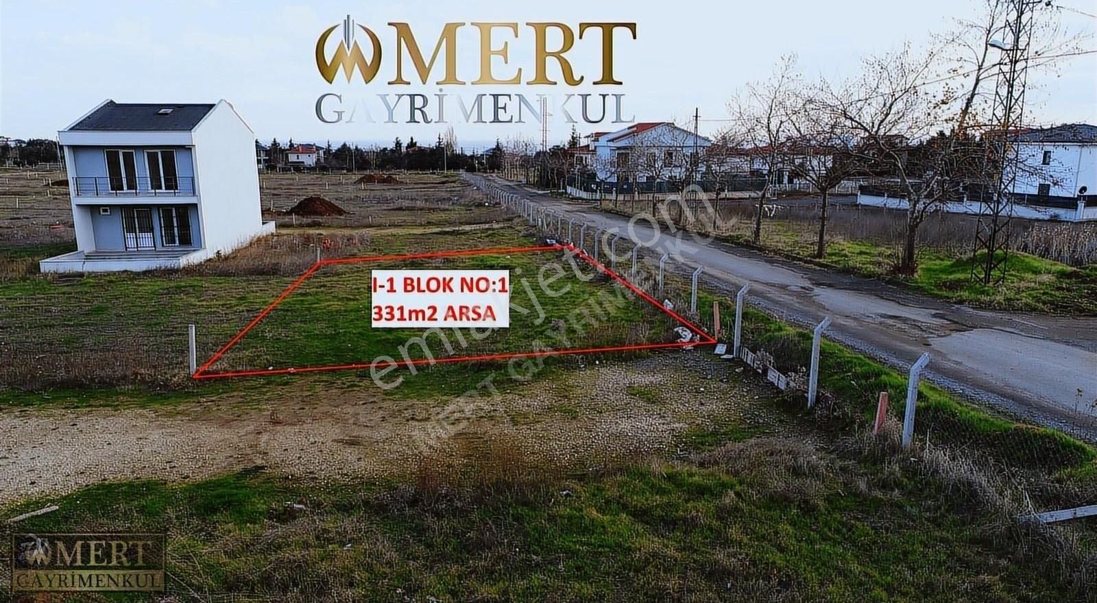 Silivri Çanta Balaban Satılık Villa İmarlı Silivri Çanta'da Site İçerisinde Projeli Köşe Parsel 331m2 Arsa