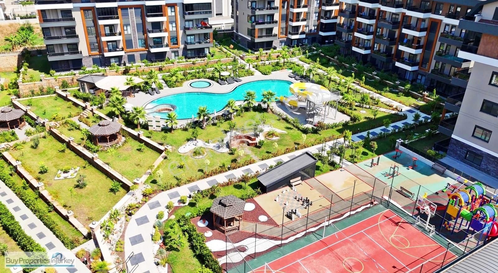 Alanya Oba Satılık Daire FOR SALE OBA KAVİ DREAMS 3+1 GARDEN DUPLEX LUXURY FURNISHED /TR