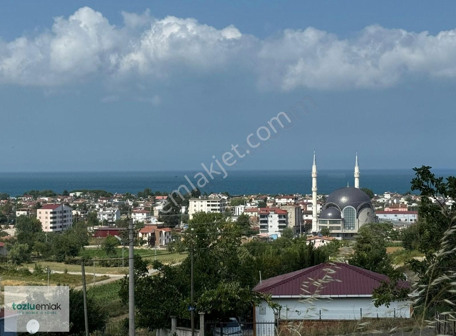 Atakum Güzelyurt Satılık Konut İmarlı TOZLUEMLAK'TAN ÇATALÇAMDA DENİZ MANZARALI SATILIK PARSEL