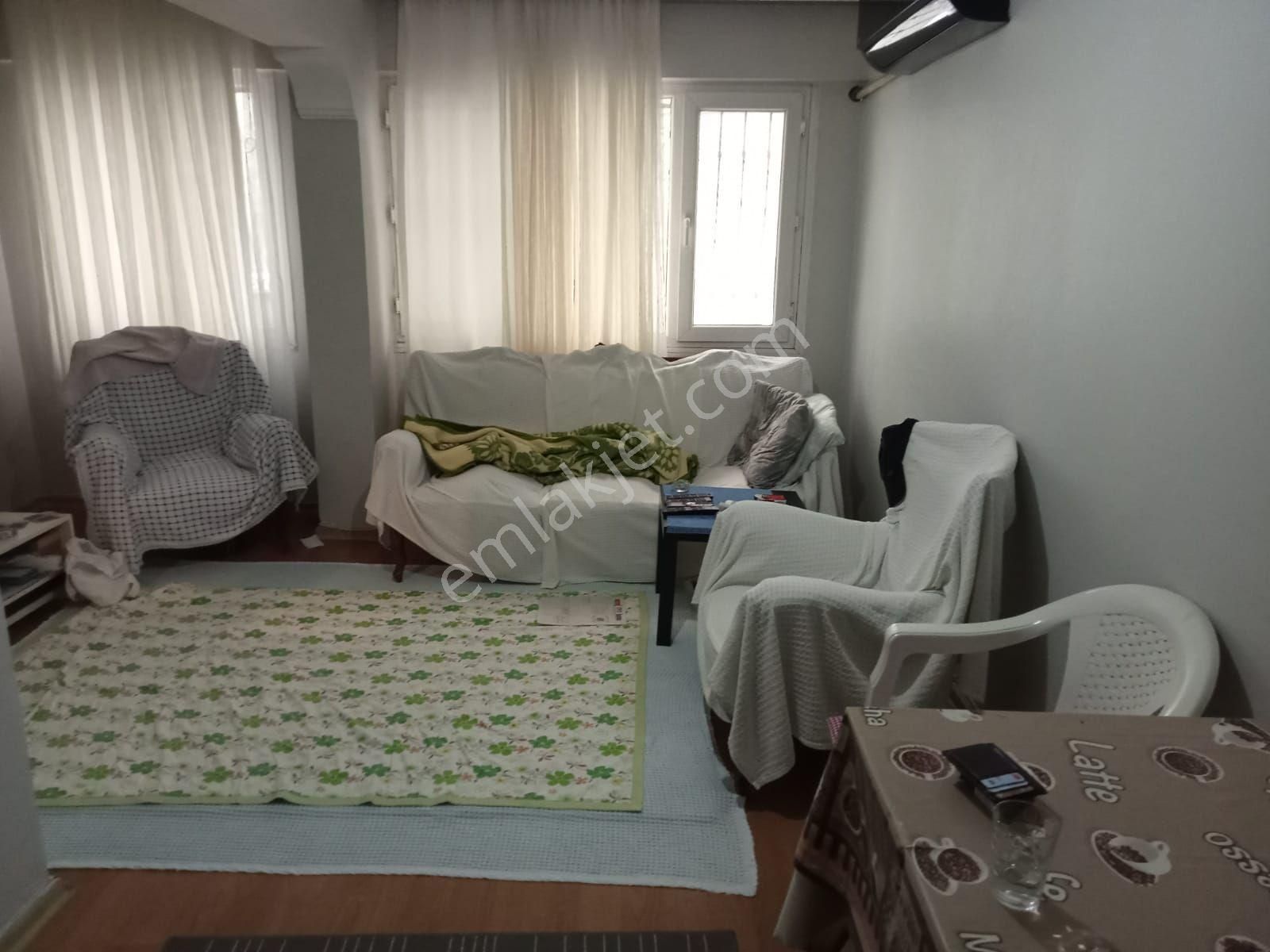 Konak Güzelyalı Satılık Daire GÜZELYALIDA BAHCELİ, 2+1,80 M2 , YÜKSEK GİRİŞ, CİFT CEPHE DAİRE