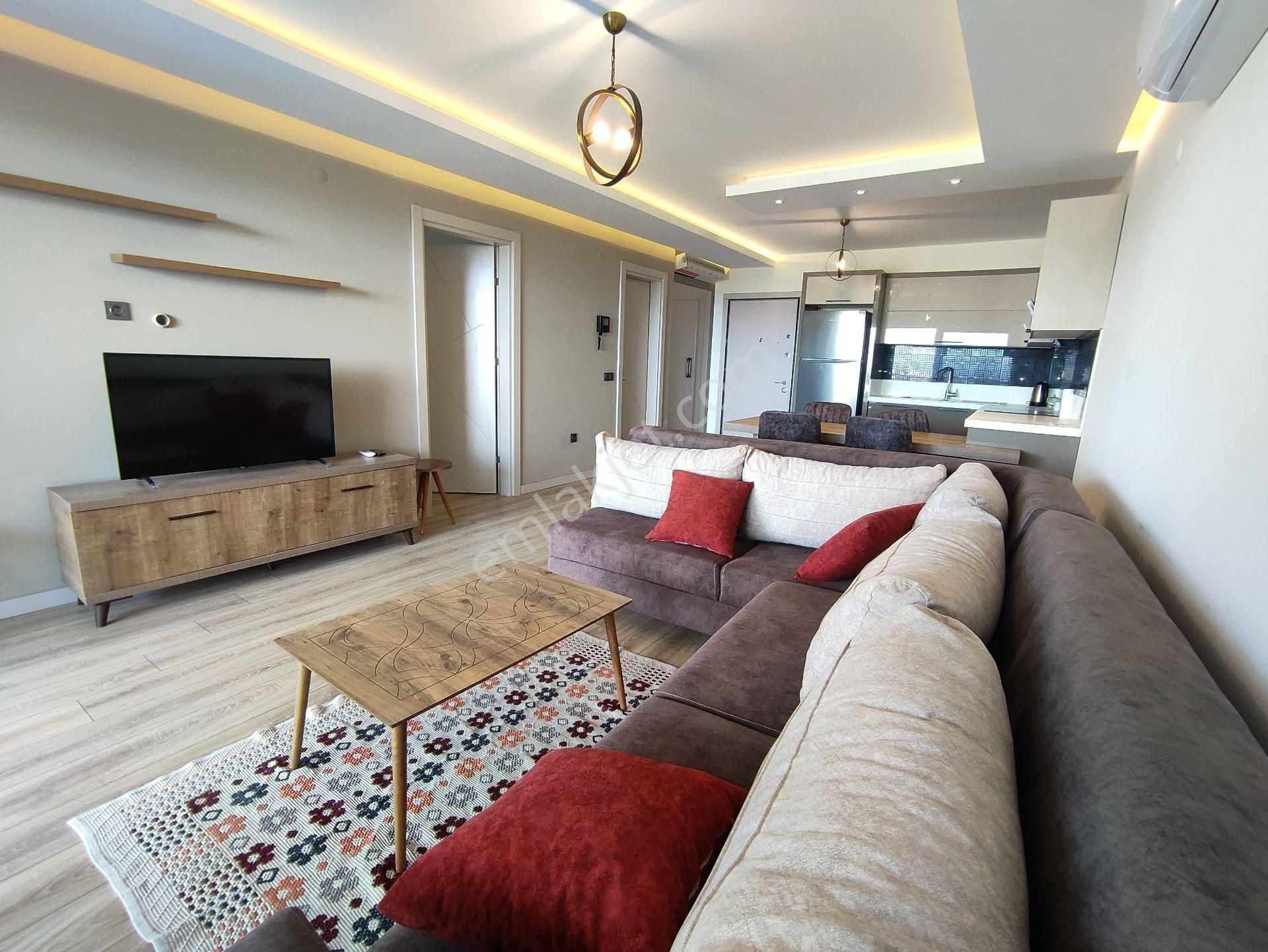 Kuşadası İkiçeşmelik Satılık Residence DENİZ MANZARALI FULL EŞYALI SATILIK 1+1 RESIDANCE DAİRE 