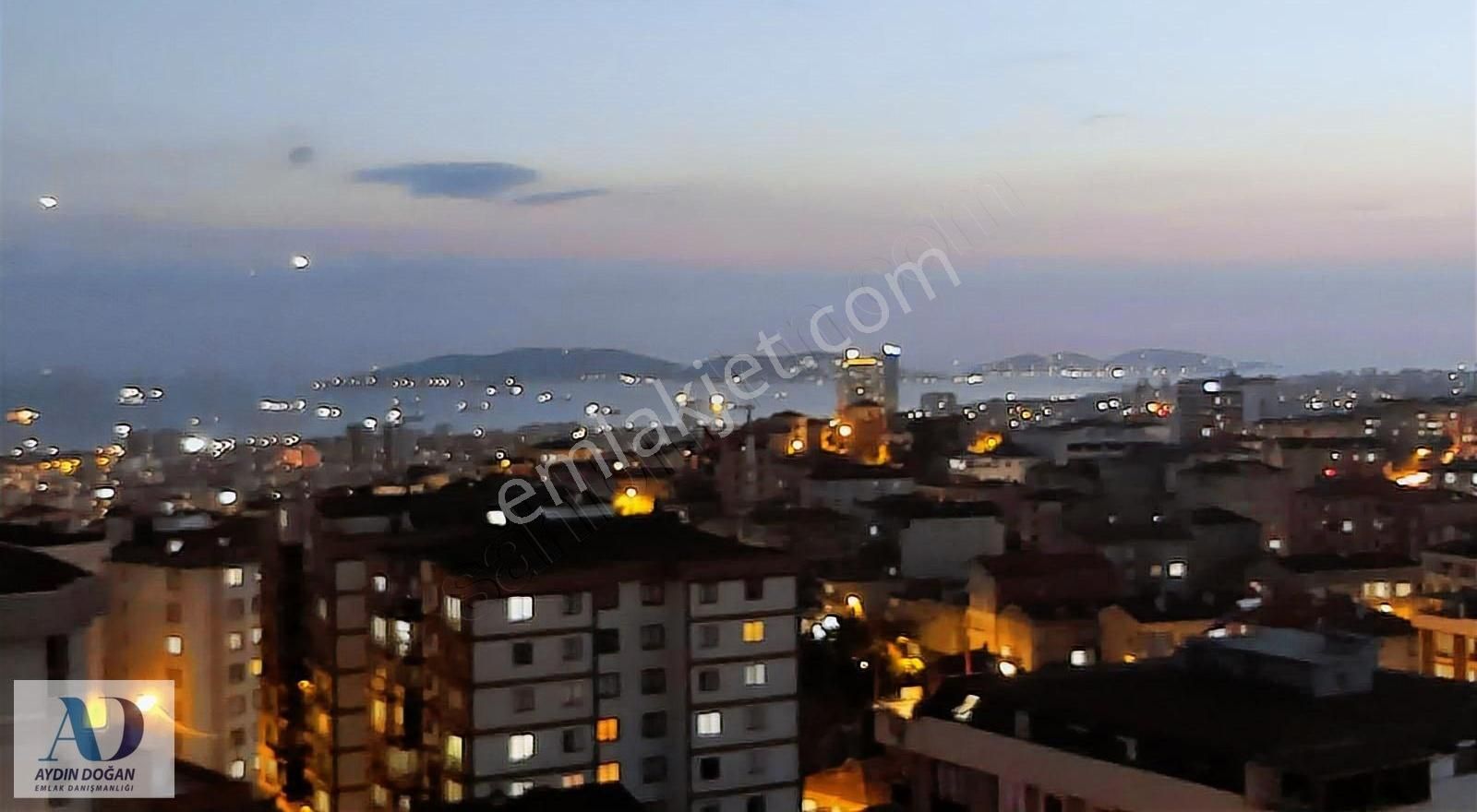 Pendik Dumlupınar Satılık Daire Full Deniz Manzaralı İskanlı Güney Cephe En Üst Kat Lüks Daire