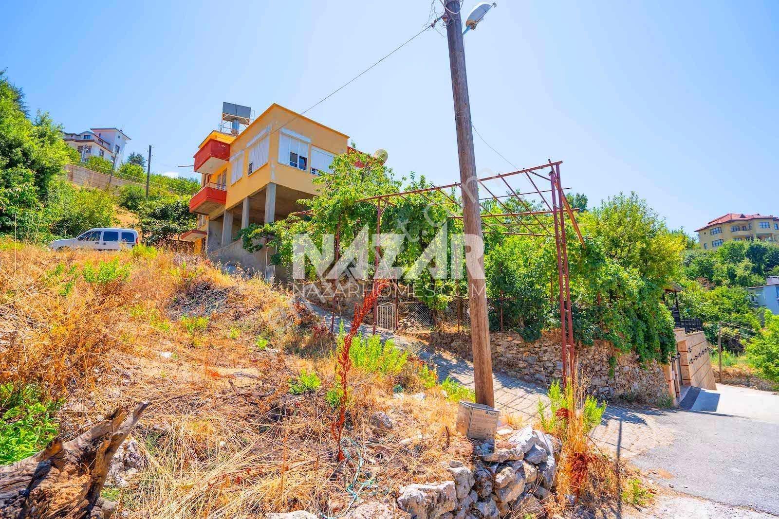 Alanya Dere Türbelinas'ta Satılık 403 M² Bahçe Ve 3+1 Müstakil Ev - Görsel 13