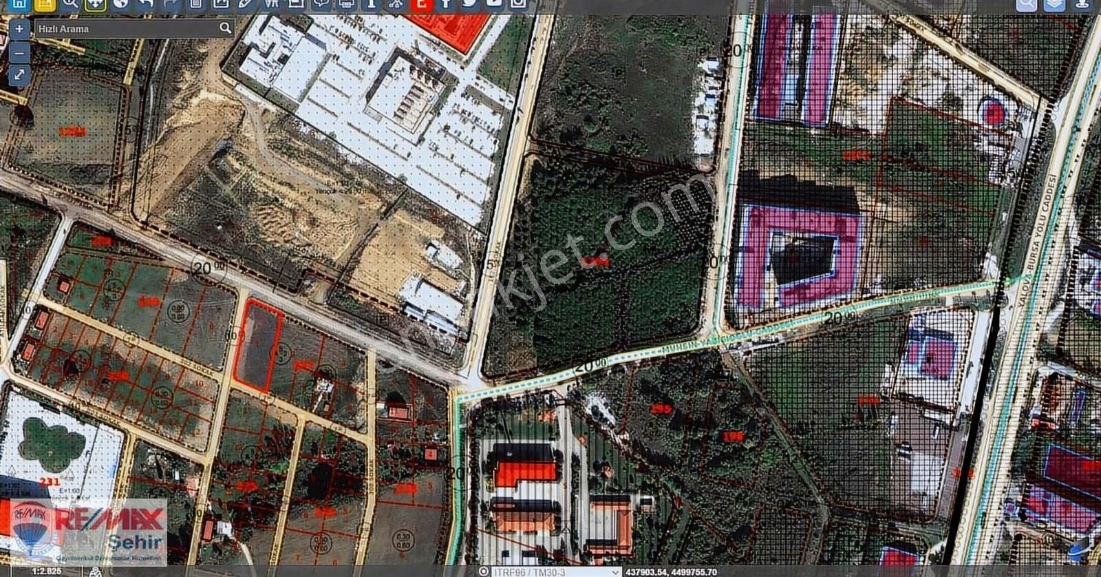 Yalova Merkez Bağlarbaşı Satılık Konut İmarlı YENİ ŞEHİR HASTANESİNE KOMŞU ÖZEL KONUMLU SATILIK 1.978m2 ARSA