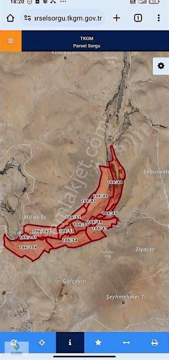 Muradiye Fevzi Çakmak Satılık Tarla Van Muradiye 1200 Dönüm Güneş Enerji Ges Tarla Marjinale Uygun