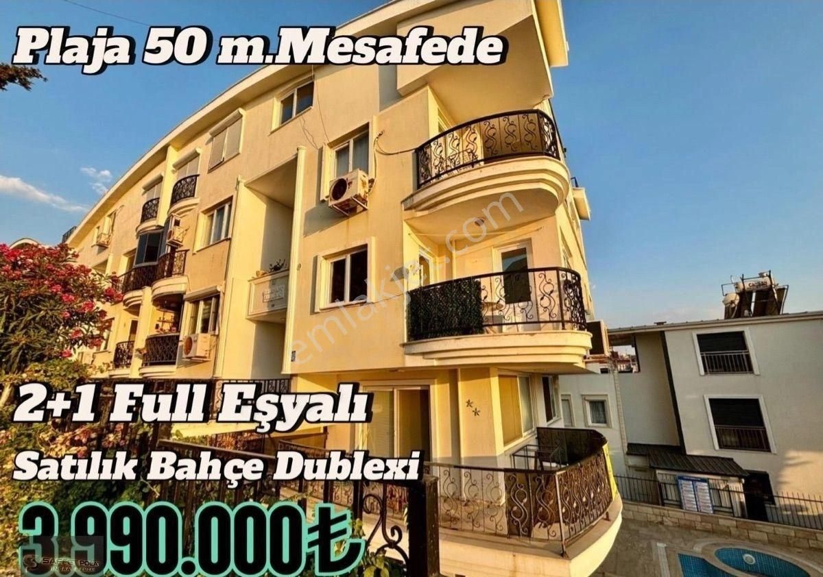 Didim Mavişehir Satılık Daire ‼️DİDİM’DE DENİZE 50 METRE MESAFEDE 2+1 BAHÇELİ DUBLEX FUL EŞYALI DAİRE DENİZ MANZARALI