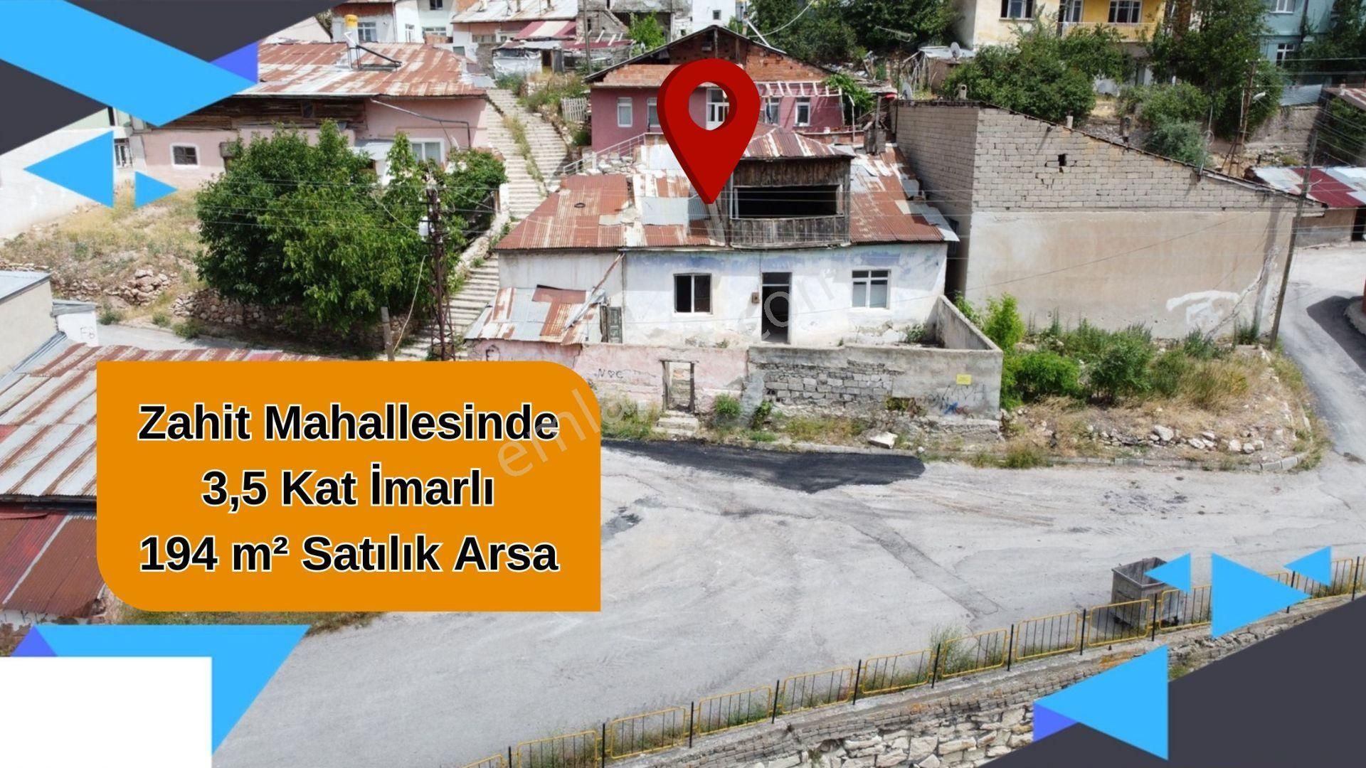 Bayburt Merkez Zahit Satılık Konut İmarlı Zahit Mahallesinde 195 M² 3,5 Kat İmarlı Satılık Arsa