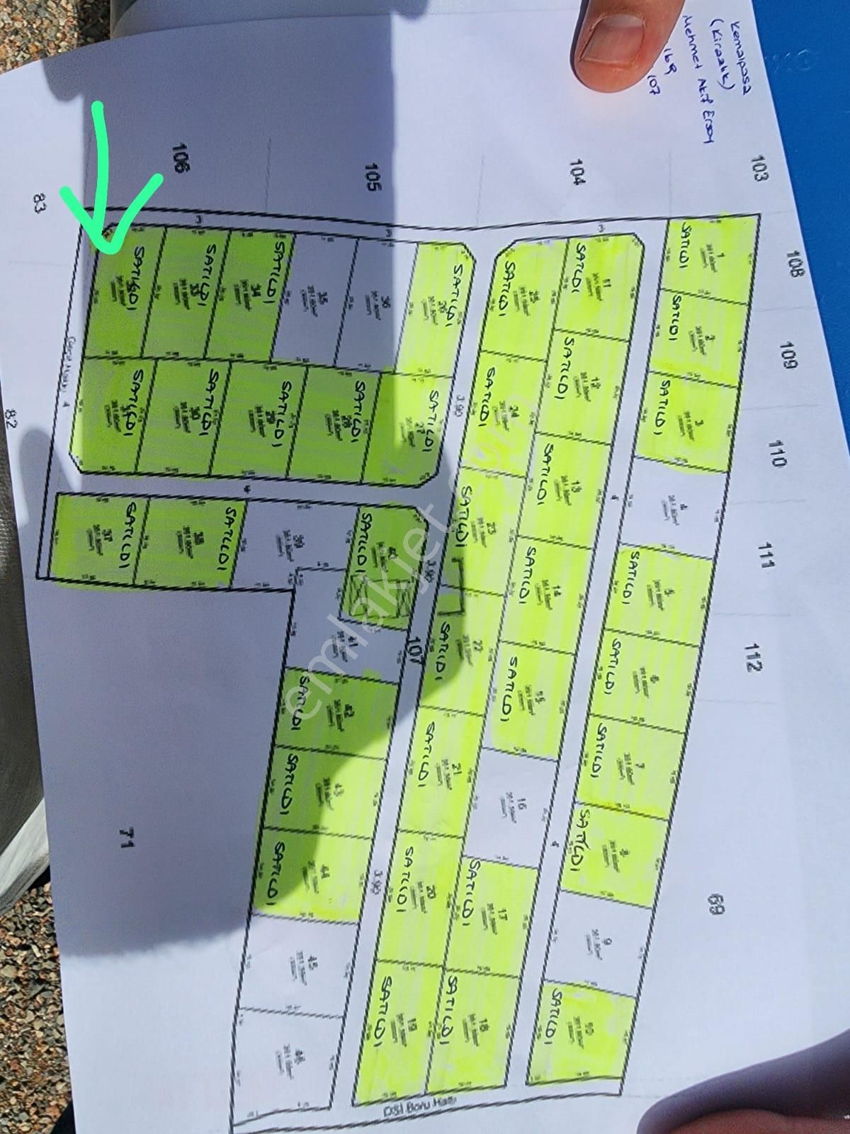 İzmir Kemalpaşa M.akif Ersoy Mahallesi'nde Satılık Tarla - Görsel 3